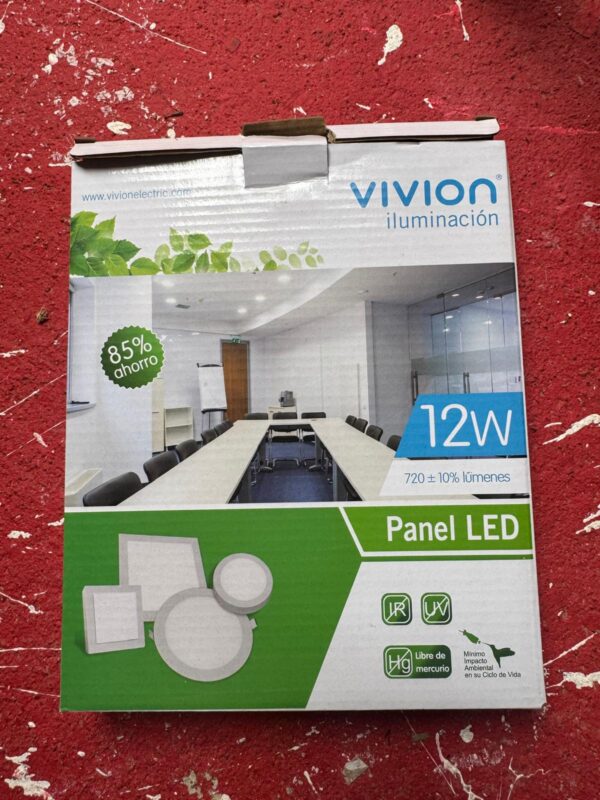 Panel LED 12W Vivion Iluminación