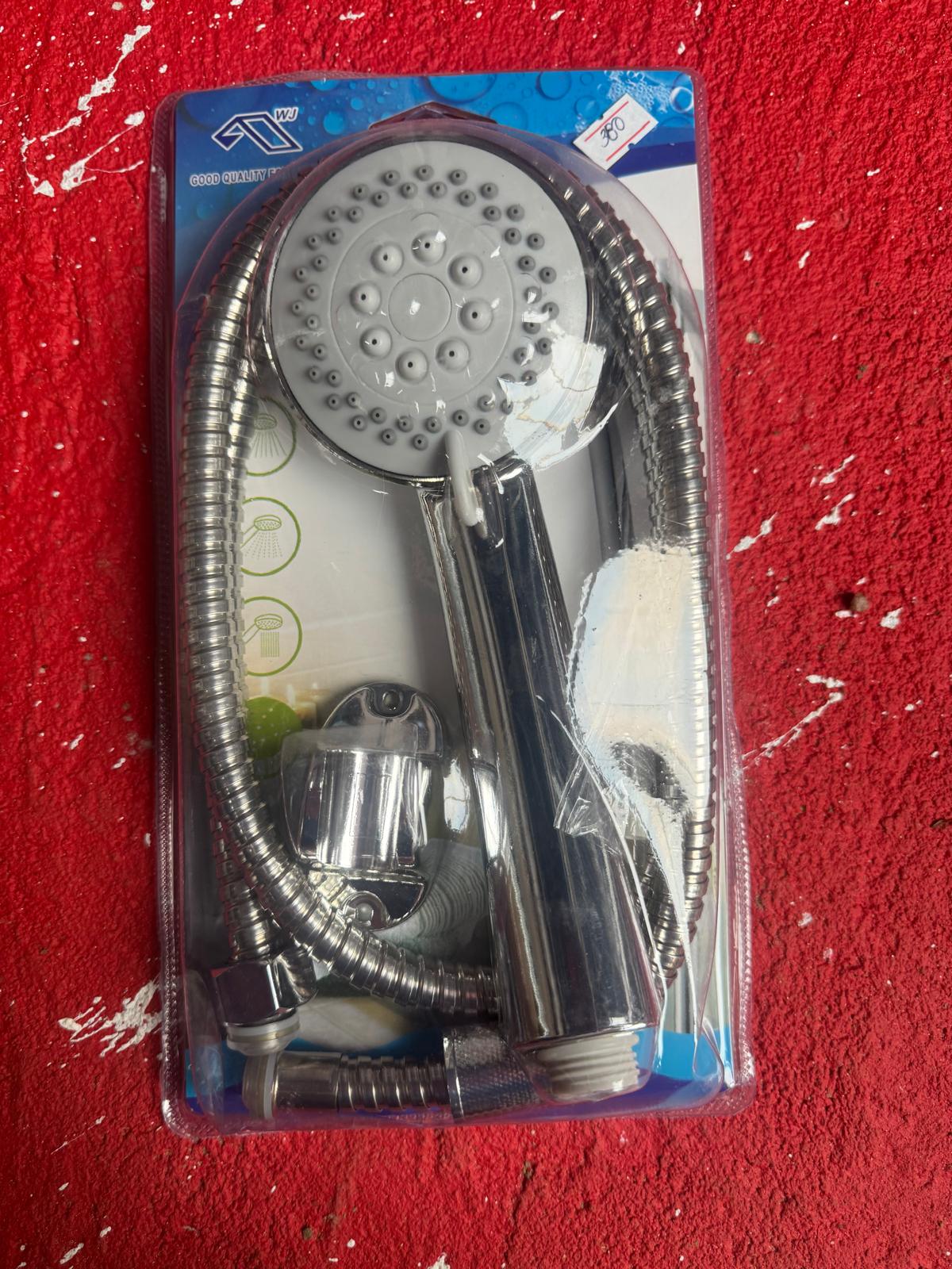 Cabezal De Ducha con Manguera y Soporte WJ