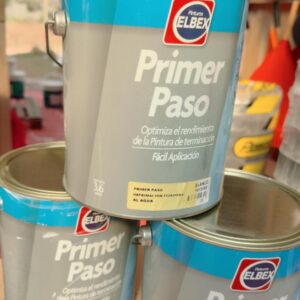 Primer Paso Fondo blanco para madera