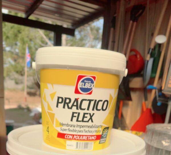 Membrana Practico Flex Con Poliuretano Elbex 4kg